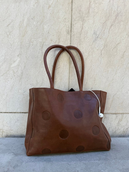 EYLAND Maria Brown Leather Bag – APOC STORE - Main Image