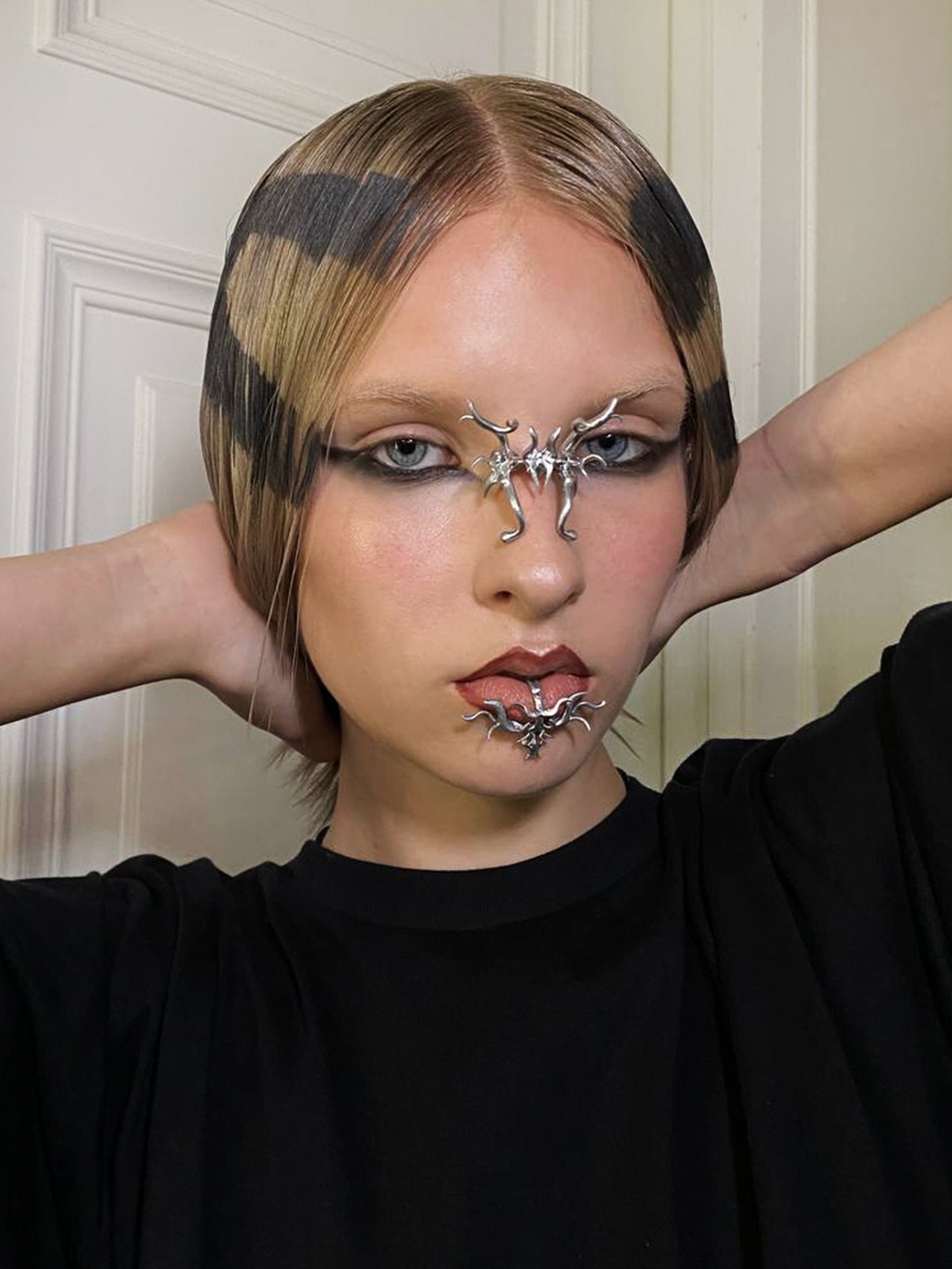 Metallic Nose cuff Small-WHYNOEN-APOC STORE