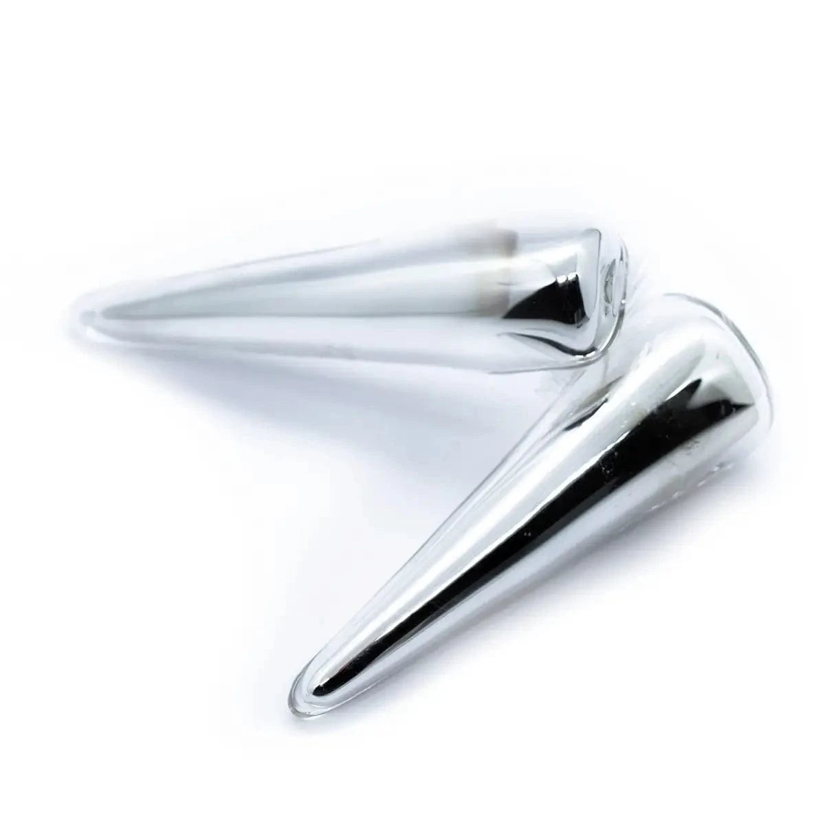 Silver Horn Earrings-Agustina Ros-APOC STORE