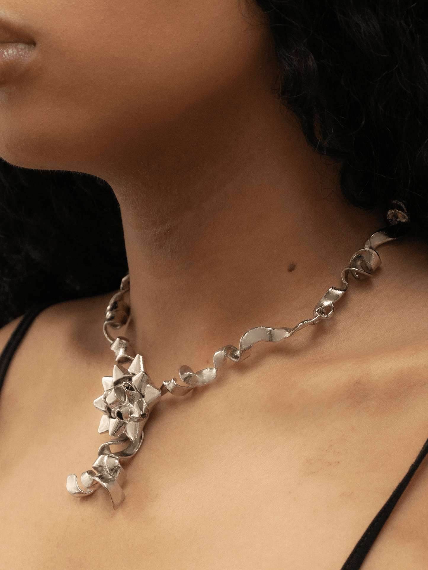 PALLADIUM GIFT WRAP NECKLACE-RAPHAEL EVERDEEN-APOC STORE