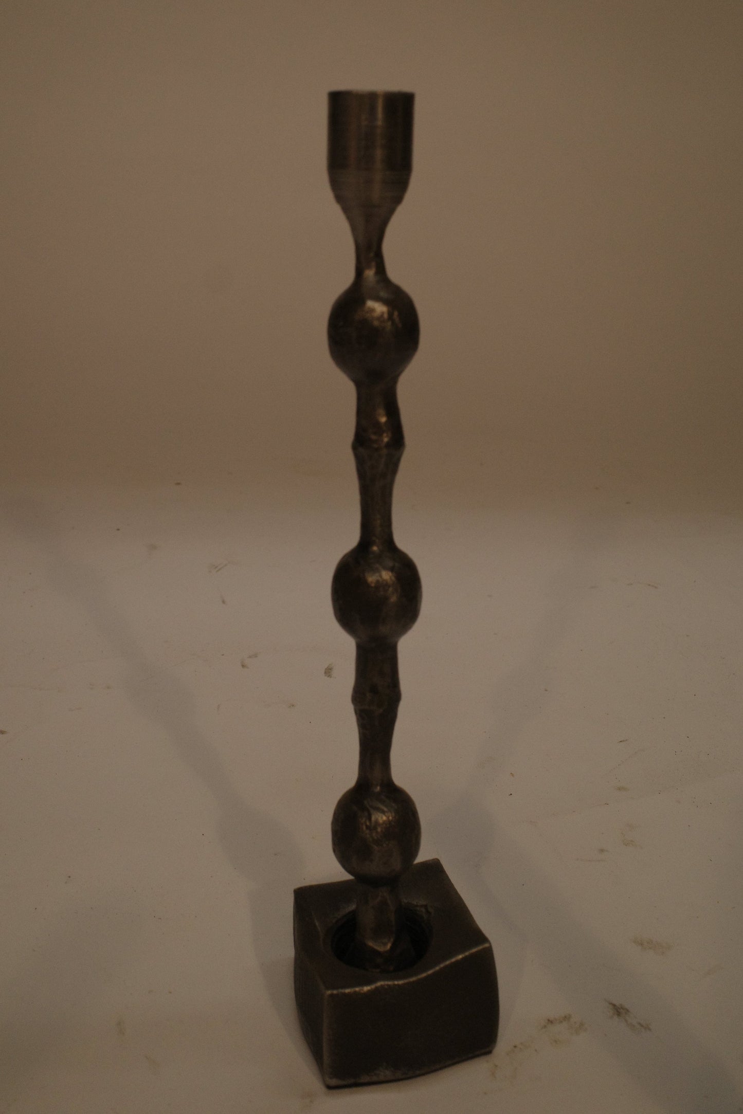 Forged candle holder no.4-Barnaby Lewis-APOC STORE