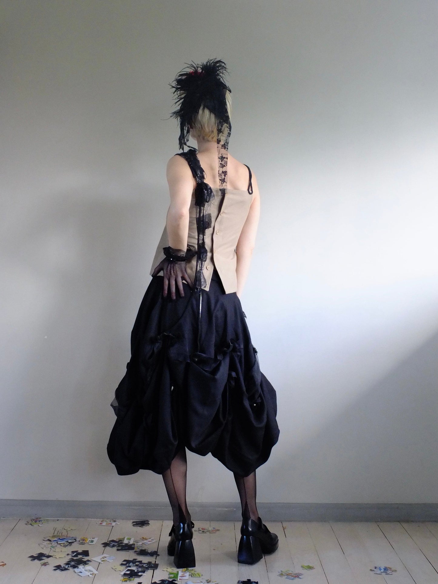 Melange sparkle top-Polyhedron-APOC STORE