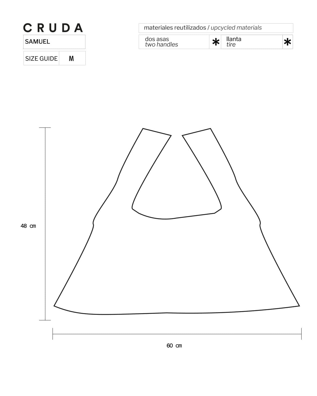 Samuel Bag Medium-CRUDA-APOC STORE