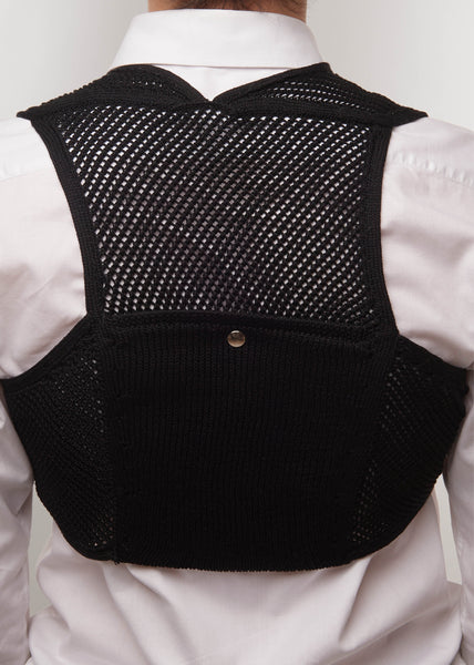 SSU PERFORATED CHEST BAG BLACK – APOC STORE