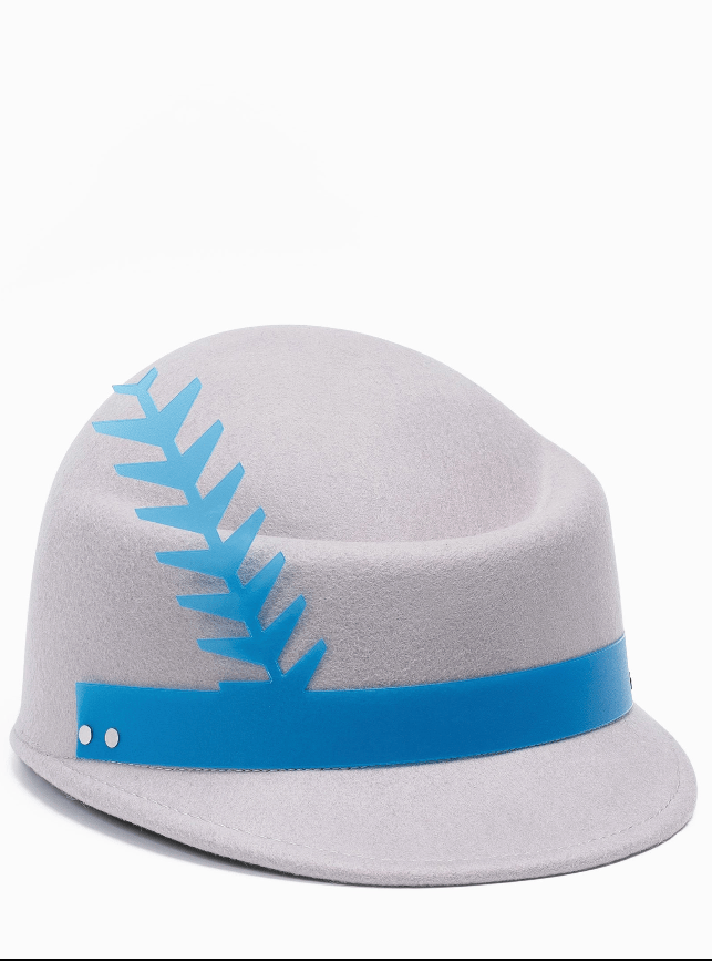 chöke Felt Hat in Gray-Chöke-APOC STORE