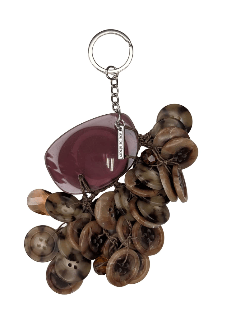 Lens Button Keychain