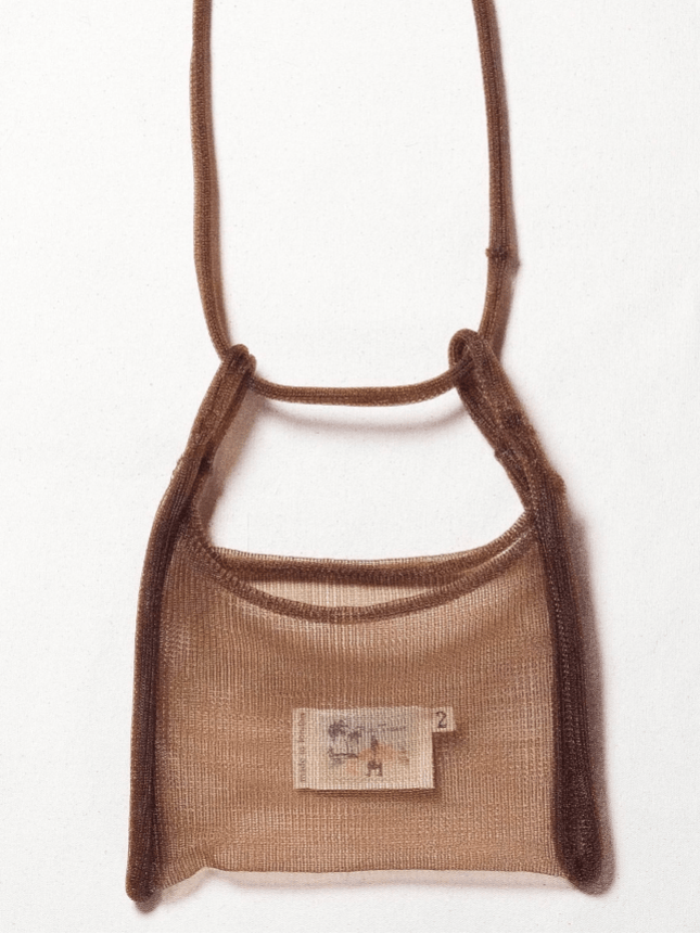 Render Bag Small in Pink Stripe-Pedro Trindade-APOC STORE