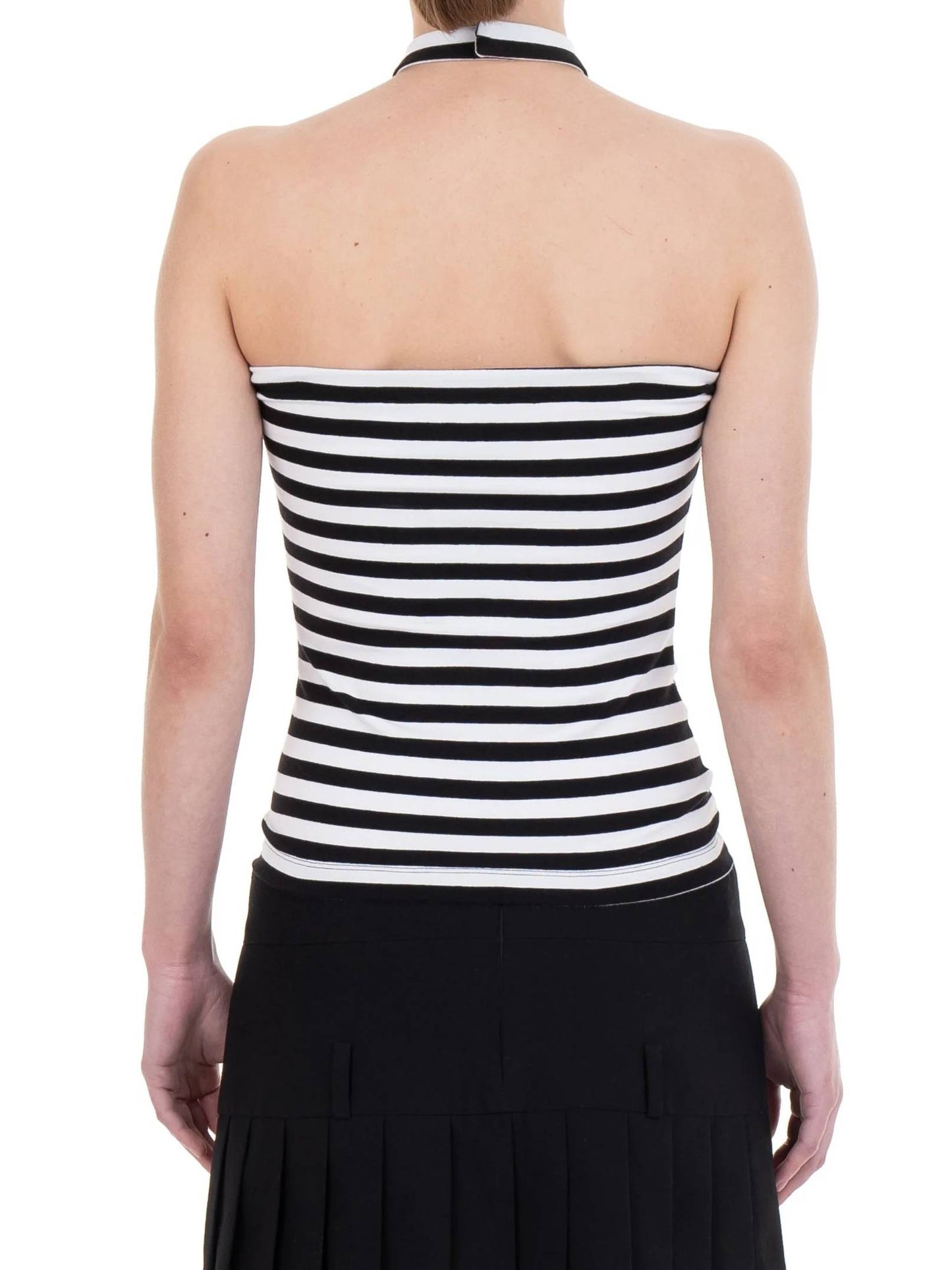 NECKTIE TUBE TOP STRIPED-Urte Kat-APOC STORE