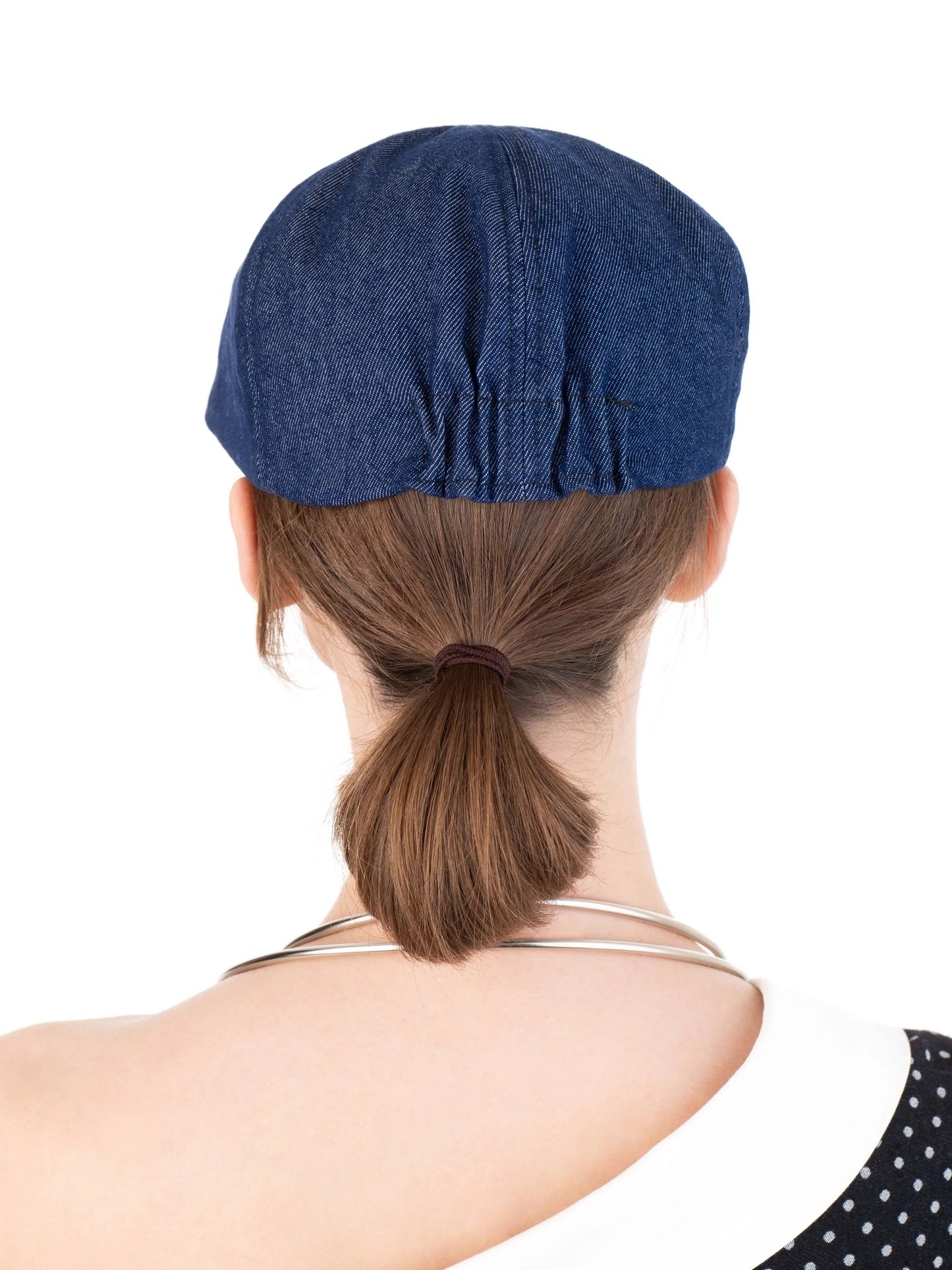LUCKY GIRL DENIM cap-Urte Kat-APOC STORE