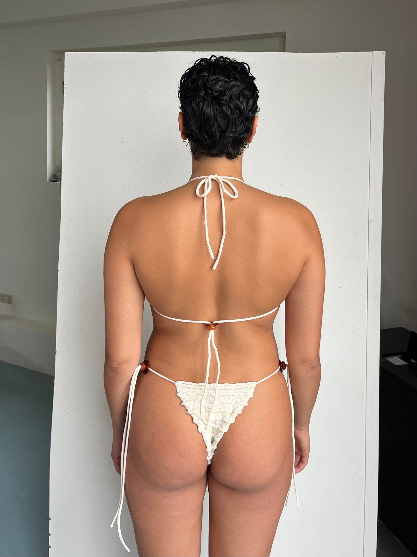 White Knitkini-deparel-APOC STORE