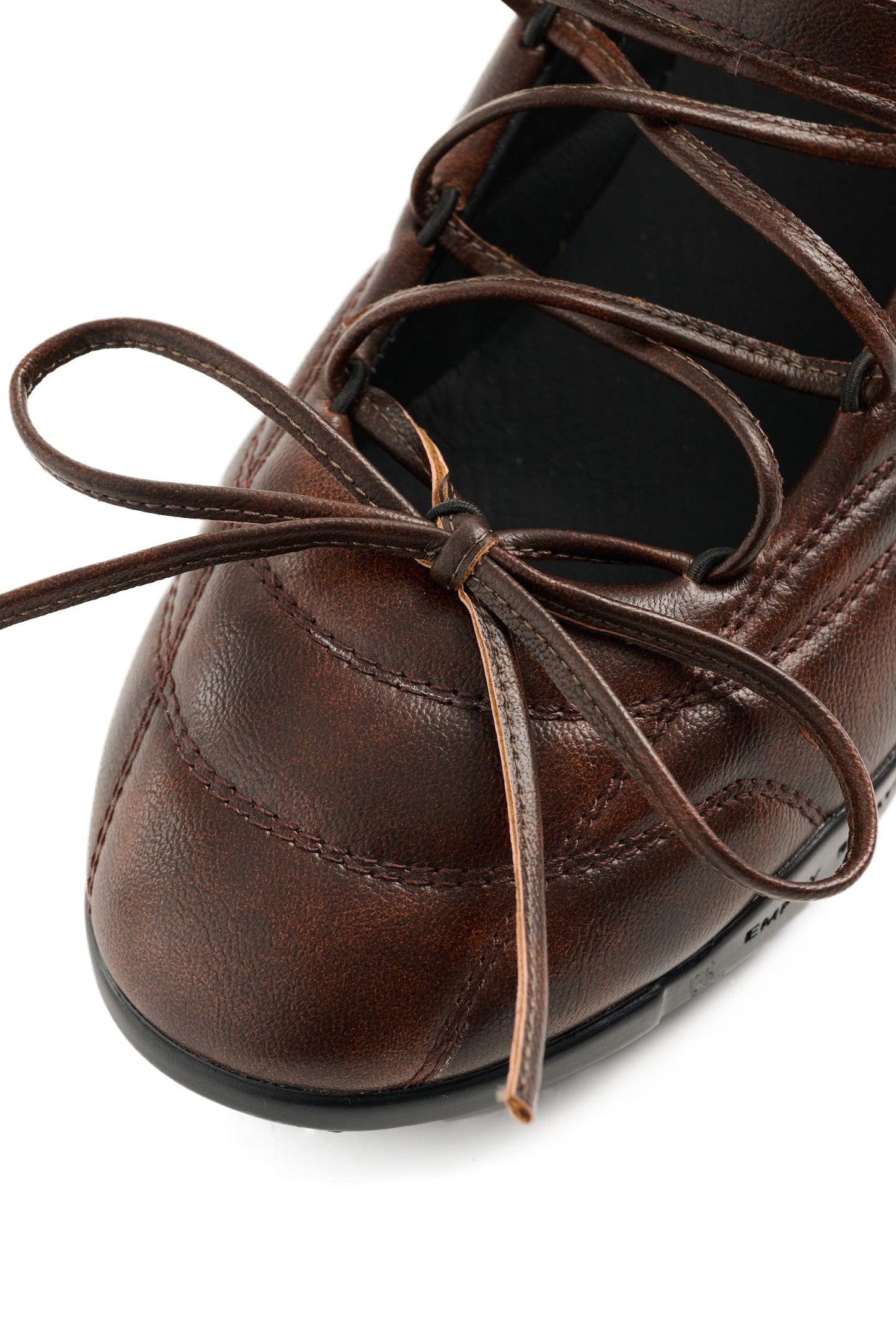 Interstellar Sports Ballet High Heel Brown-EMPTY BEHAVIOR-APOC STORE