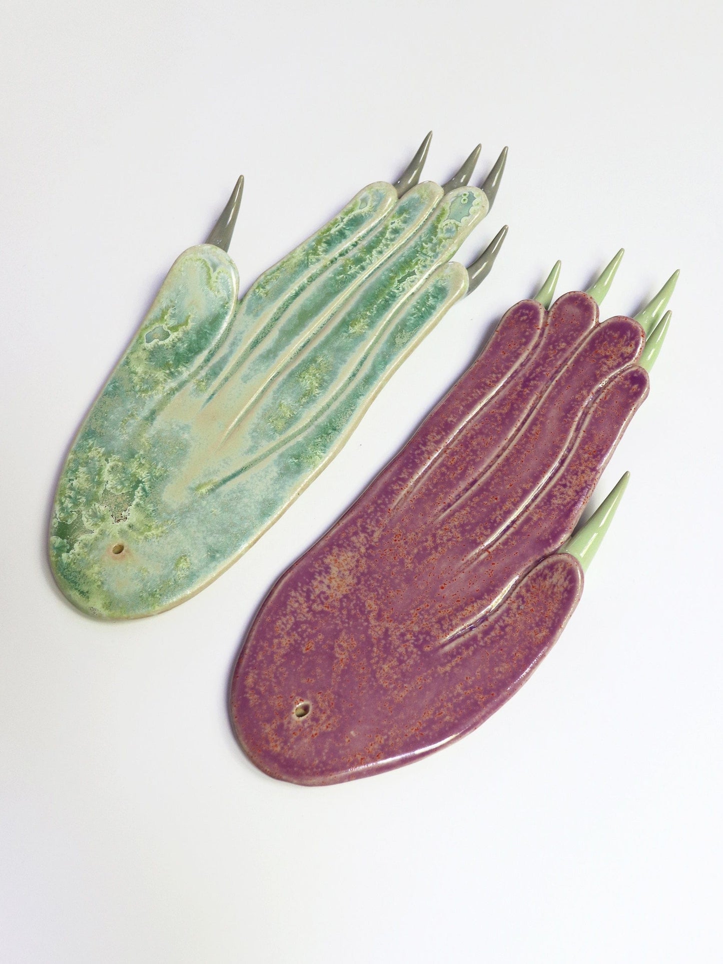 Incense Holder Purple Paw-Naomi Gilon-APOC STORE