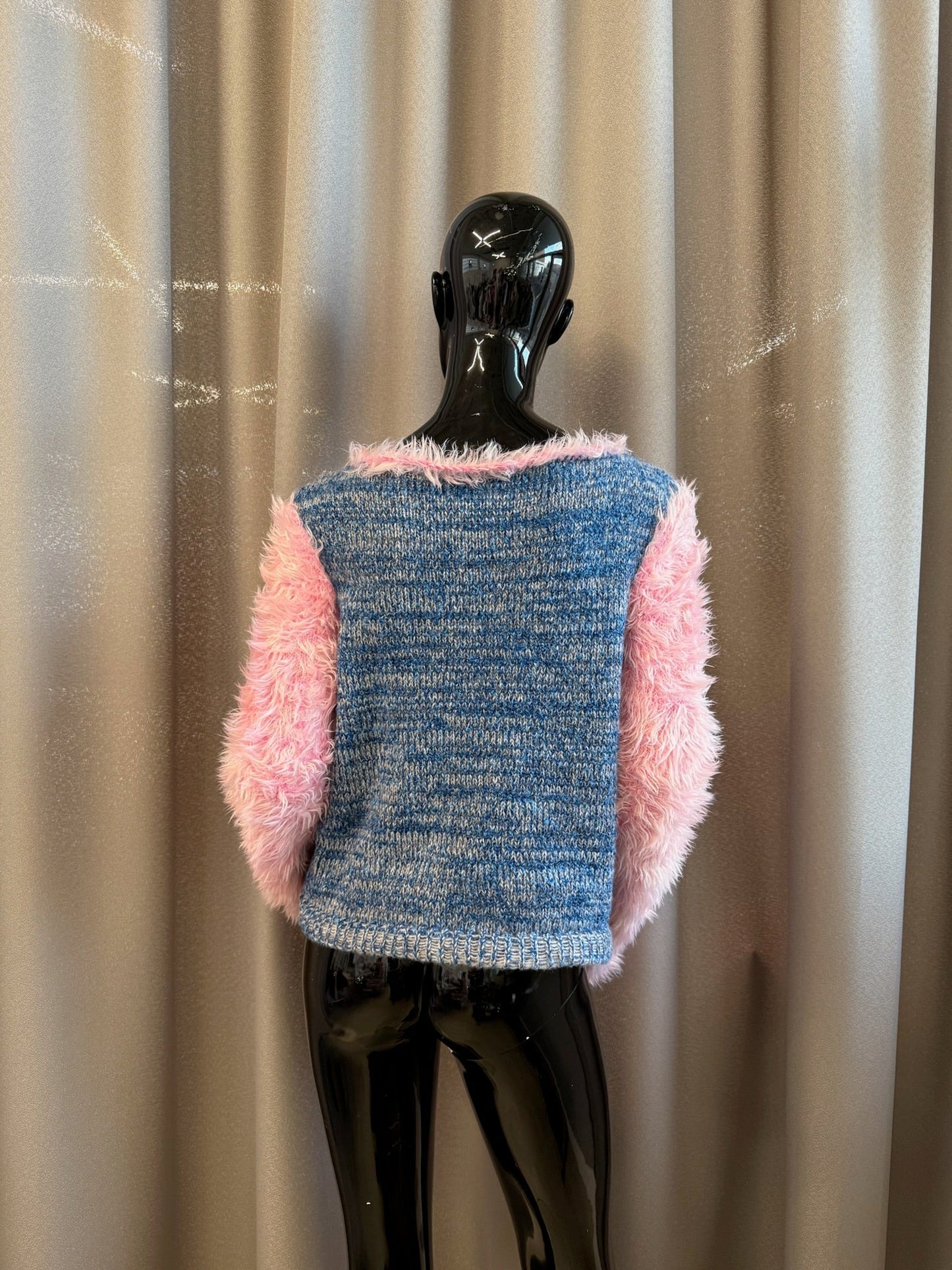 "Peeing trans princess" jumper rose/blue-TATi-APOC STORE