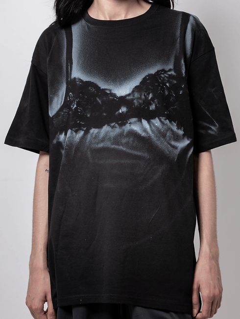 Bra T-shirt black – APOC STORE