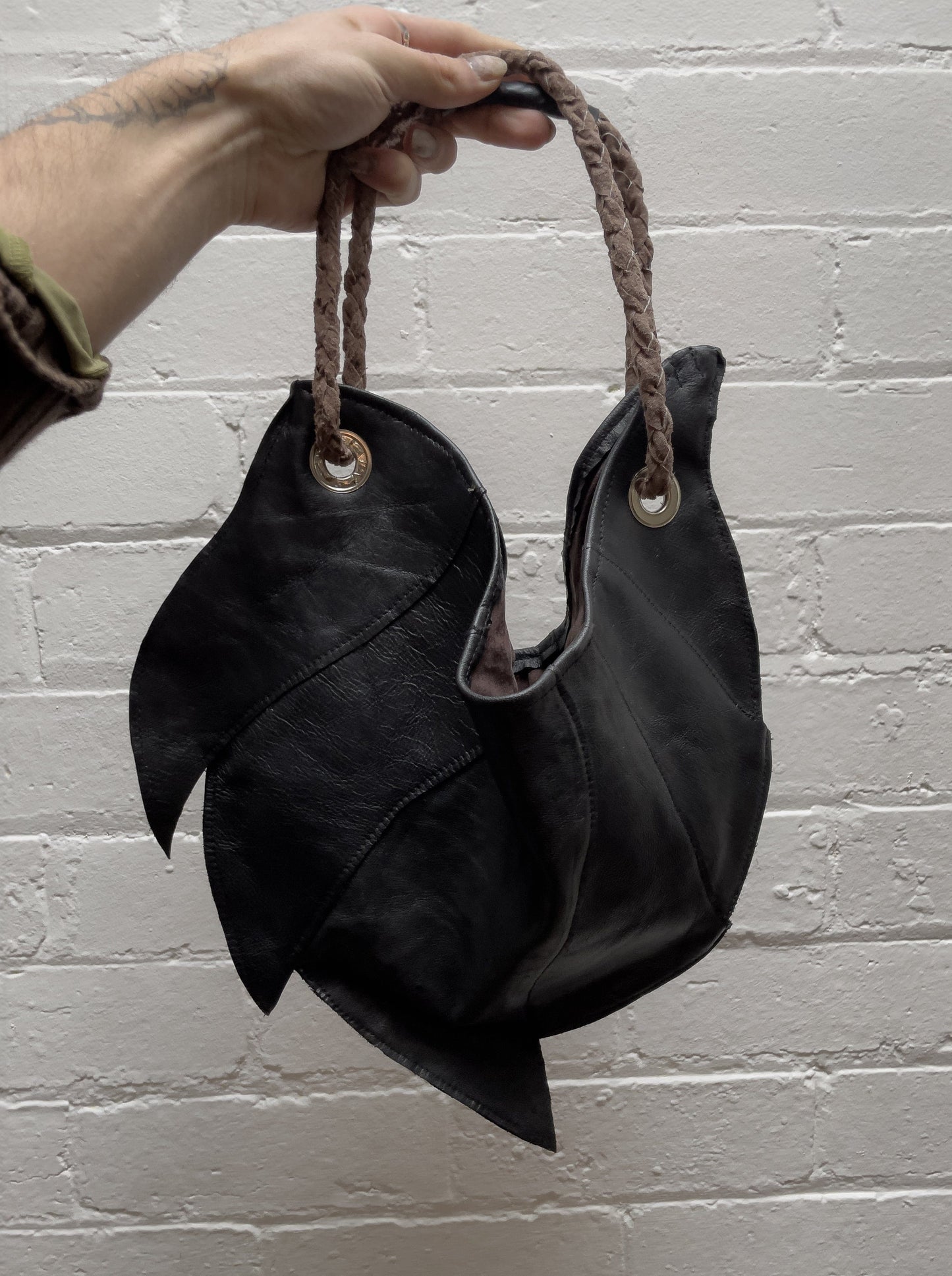 Ammonite Bag Black-Jules Bramley-APOC STORE