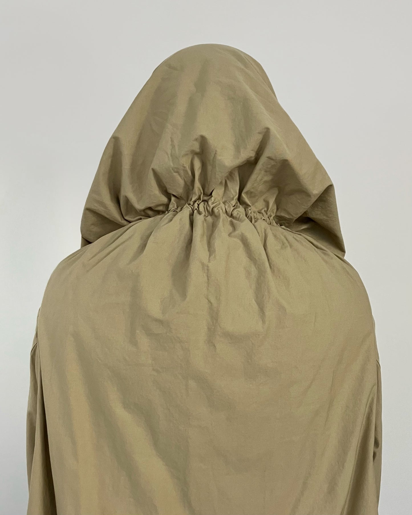 FLAT ADJUSTABLE STRING COAT BEIGE-EGNARTS-APOC STORE