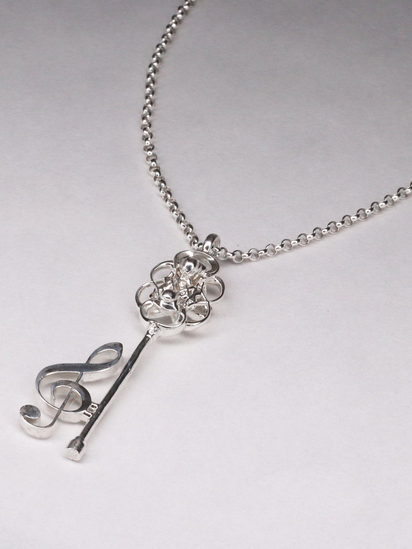 Notenschlüssel Pendant Necklace-ASTERISK-APOC STORE