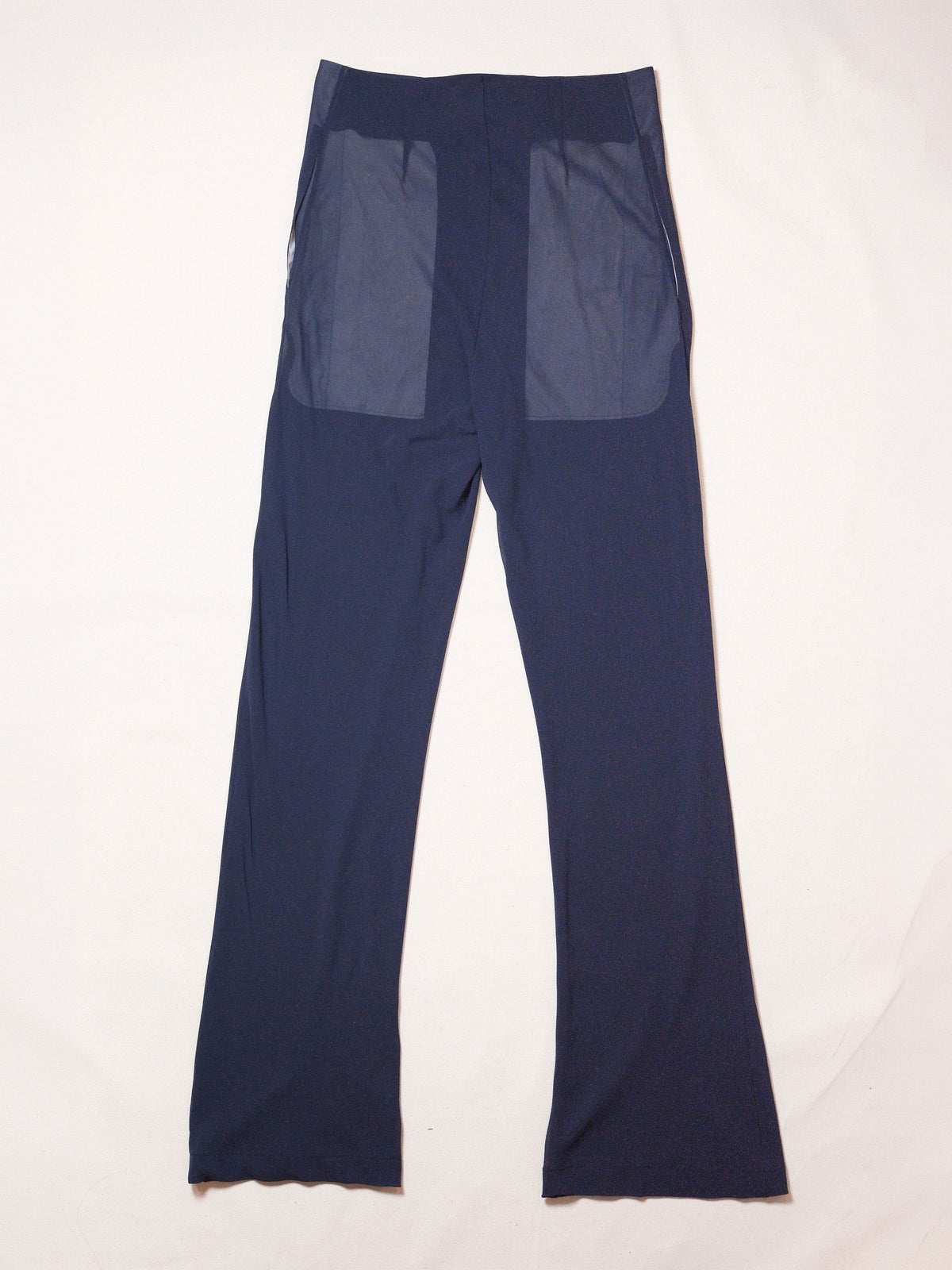 Bias Trousers Sheer Silk-Pedro Trindade-APOC STORE