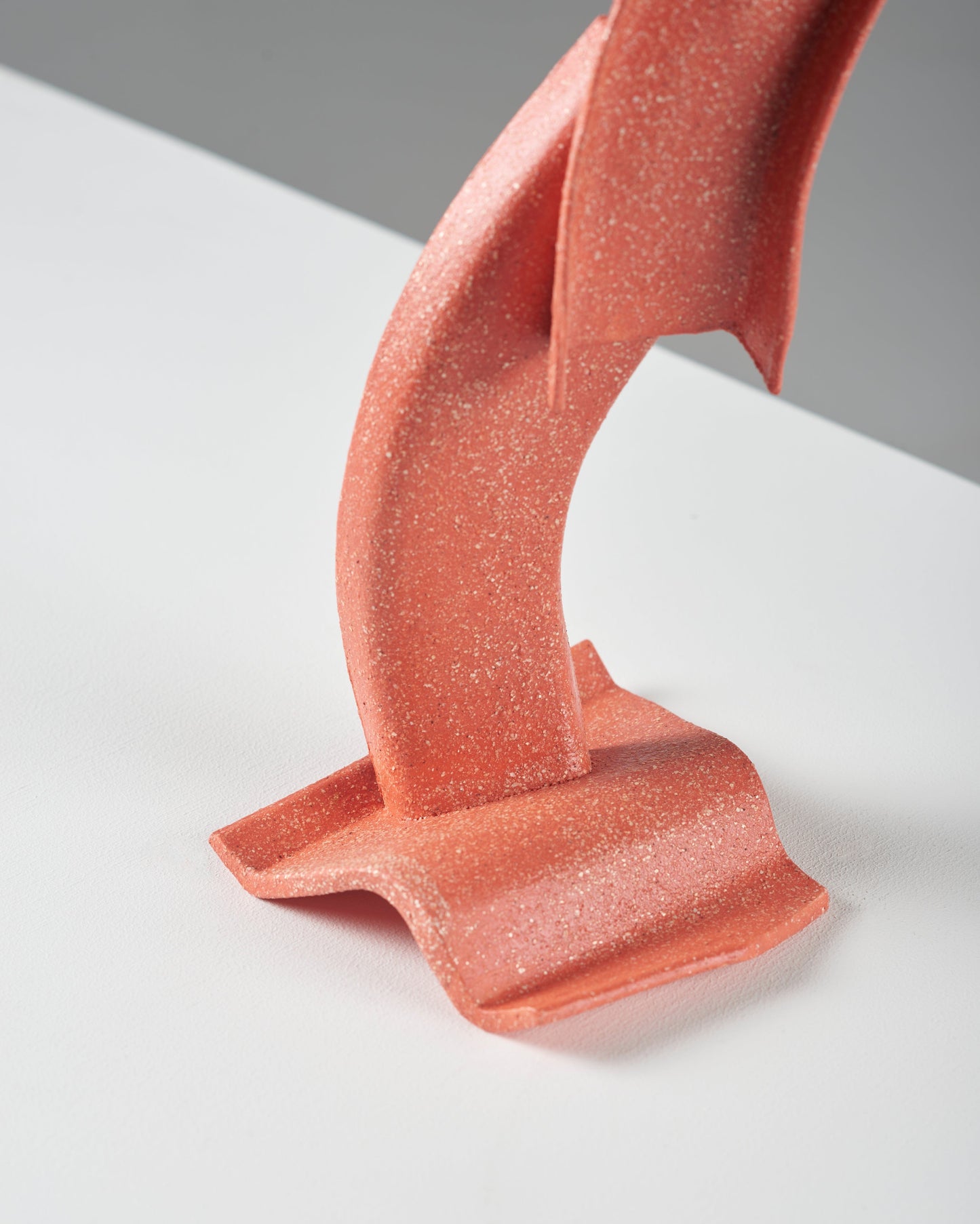 Petra ceramic candle stick orange-Pierre Castignola-APOC STORE