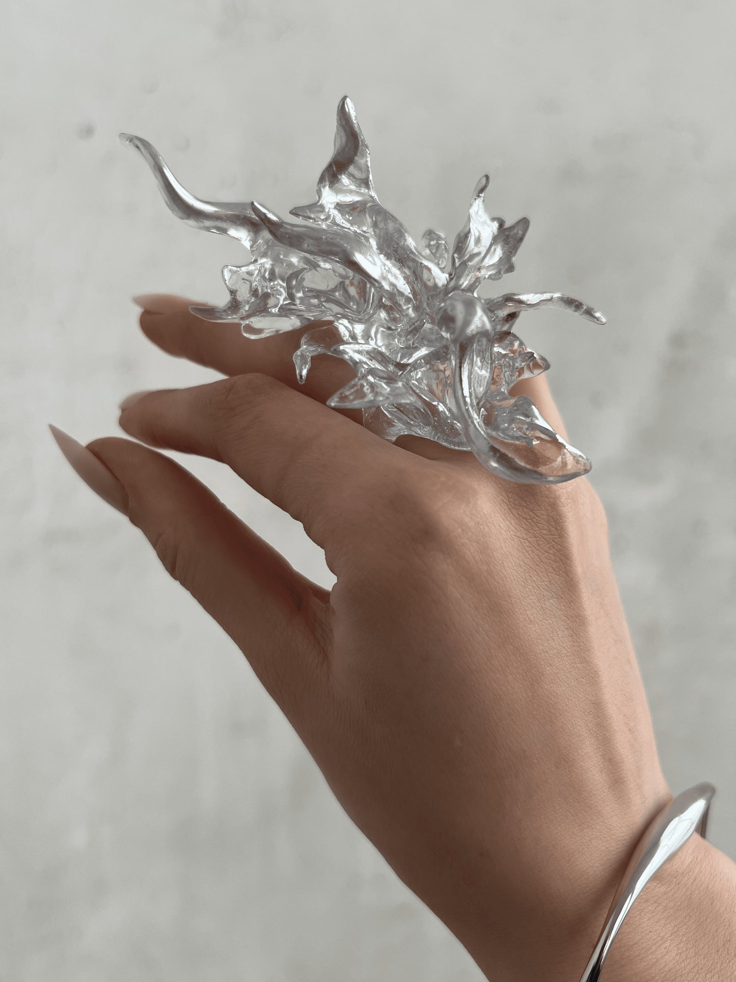 Shiny Coral Ring Mini-WHYNOEN-APOC STORE