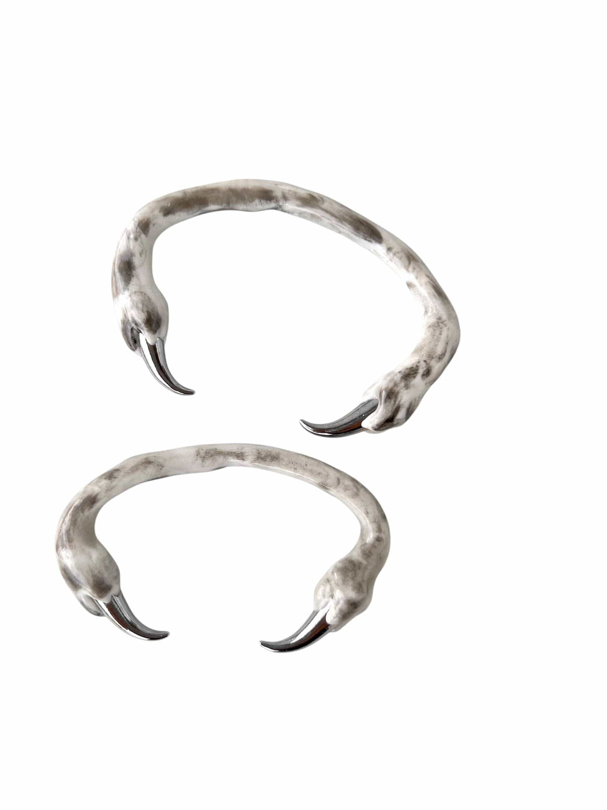 Bracelet "Dark white X"-CASPER DIY-APOC STORE
