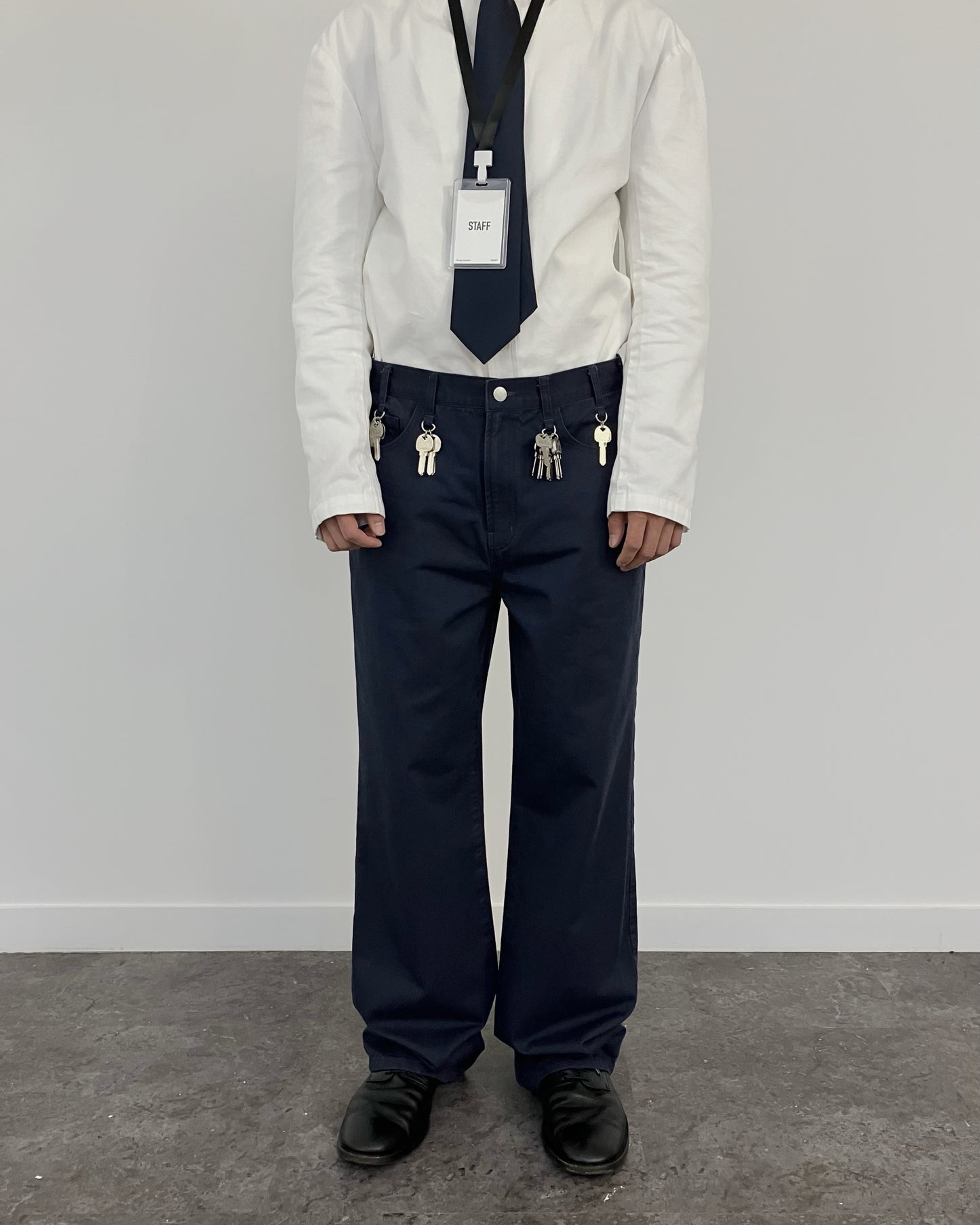 MULTI-RING PANTS NAVY-EGNARTS-APOC STORE