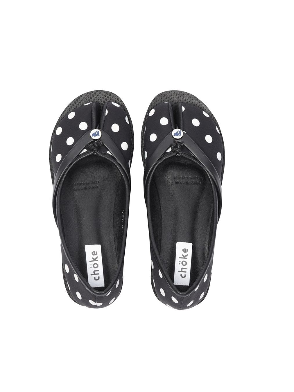 chöke Tabi Sandals in polka dot-Chöke-APOC STORE