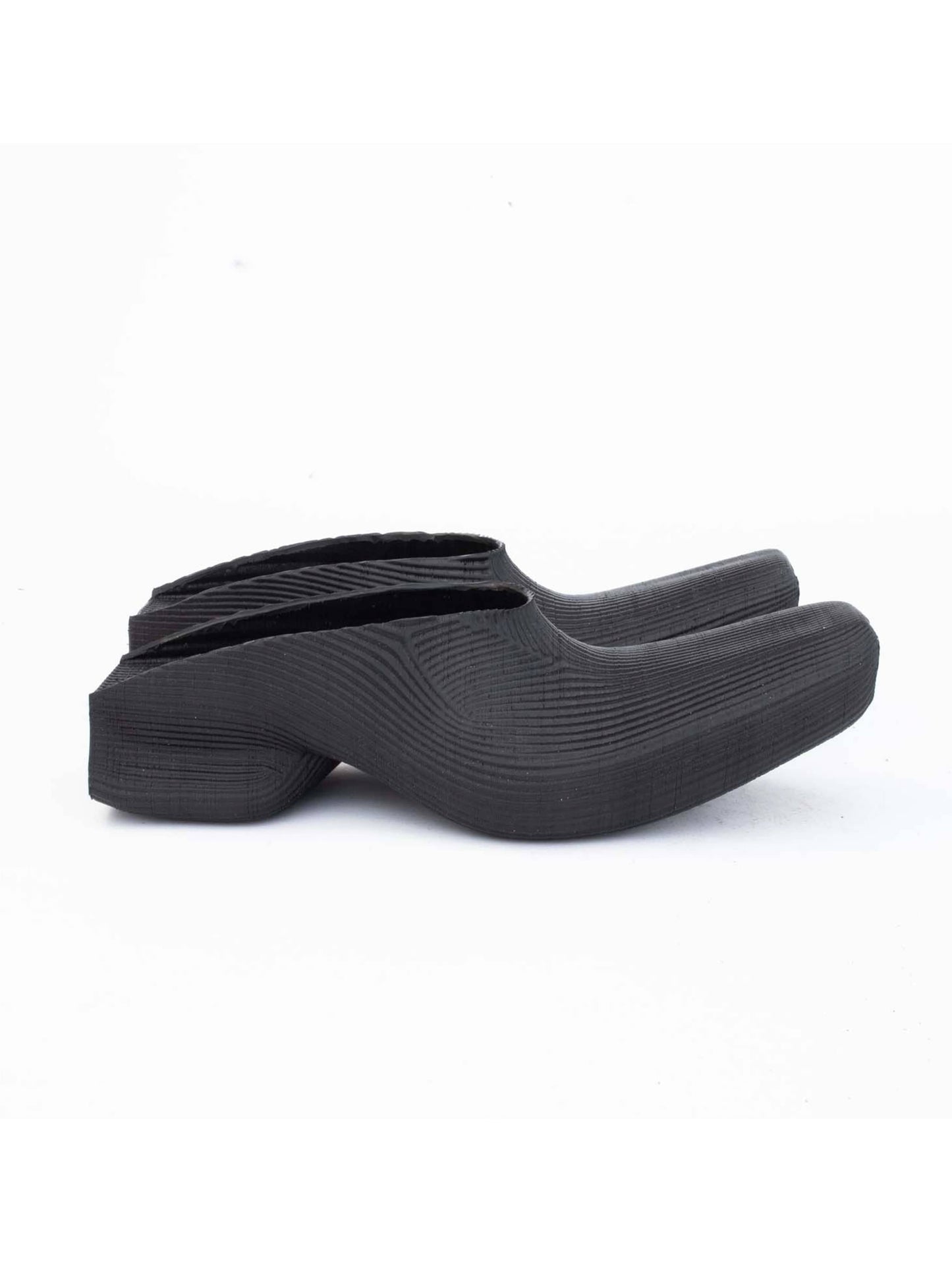 Cowboy Rubber Mules - Black-BODY AMPLIFICATION DEVICES-APOC STORE