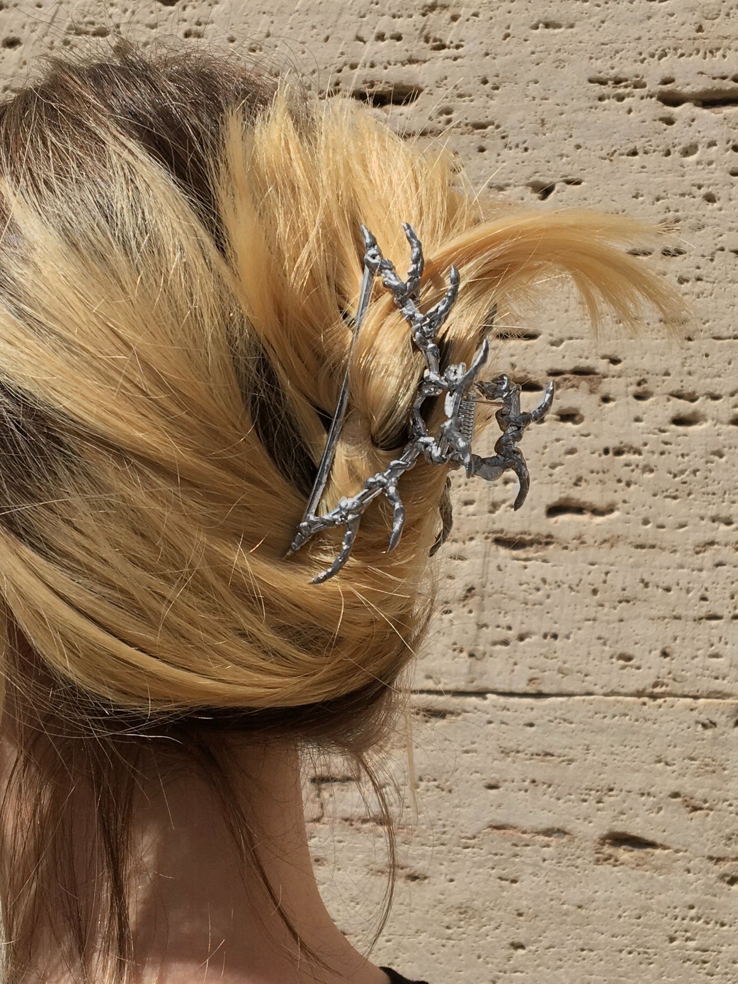 Silver hair pin-CASPER DIY-APOC STORE
