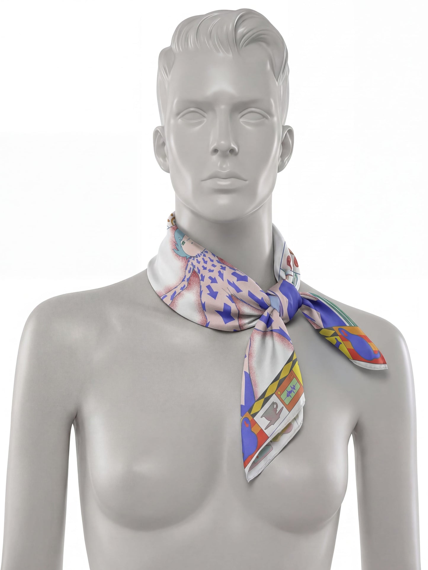 chöke.hq “Daydream” Silk Scarf – Inner Journey Theme-Chöke-APOC STORE
