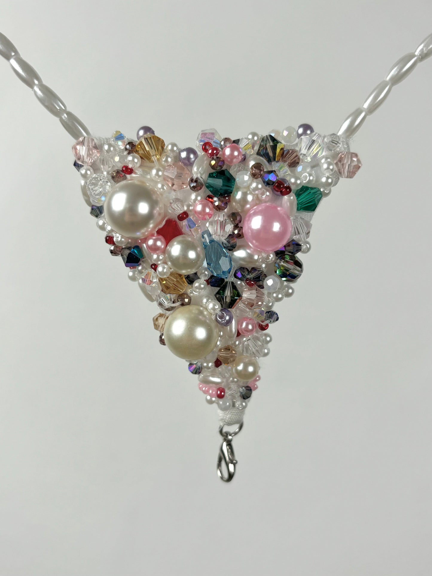 JEWELLERY THONG WHITE-Lou de Bètoly-APOC STORE