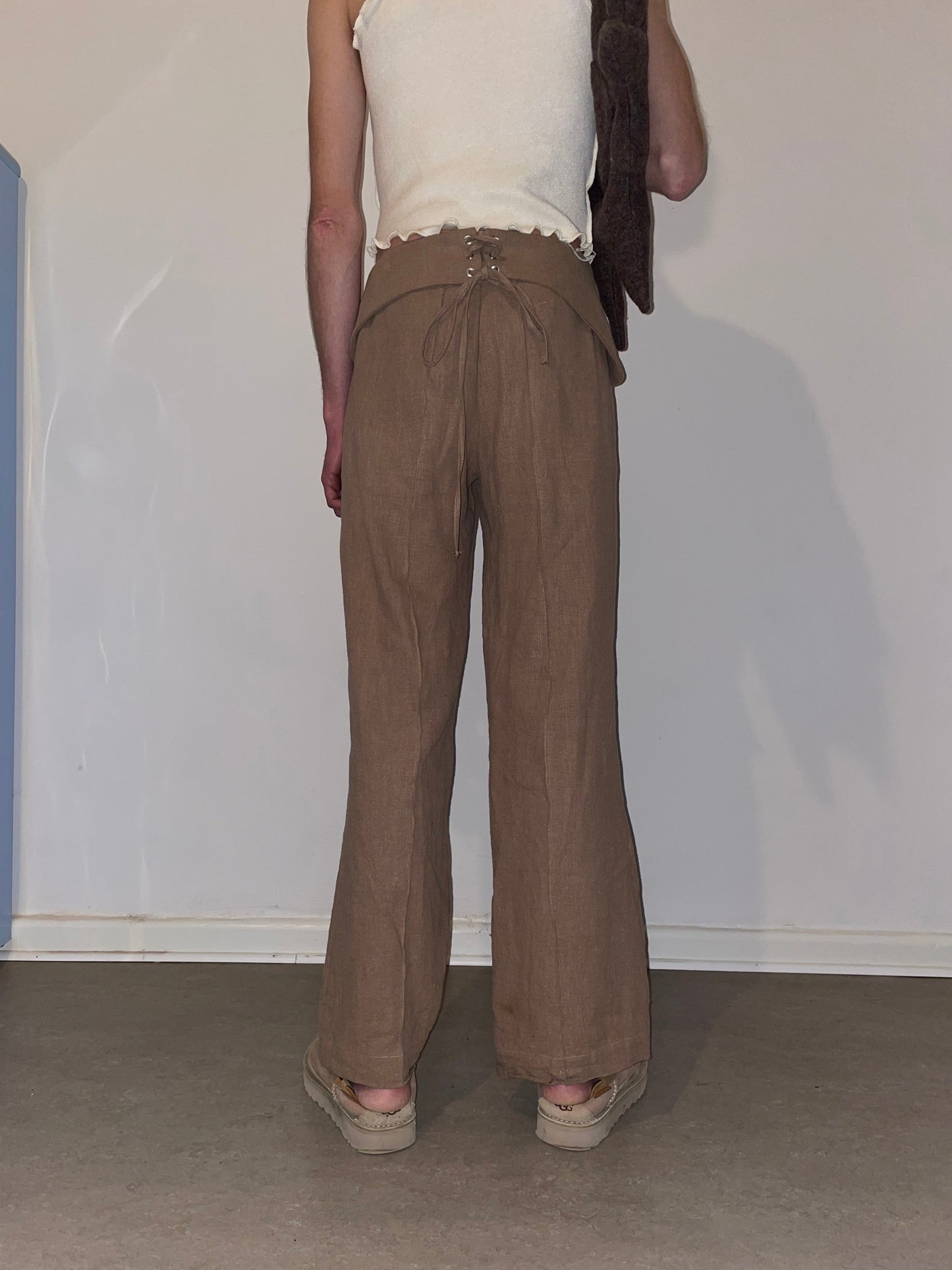 ikoda pants wet earth-Snake Divine-APOC STORE