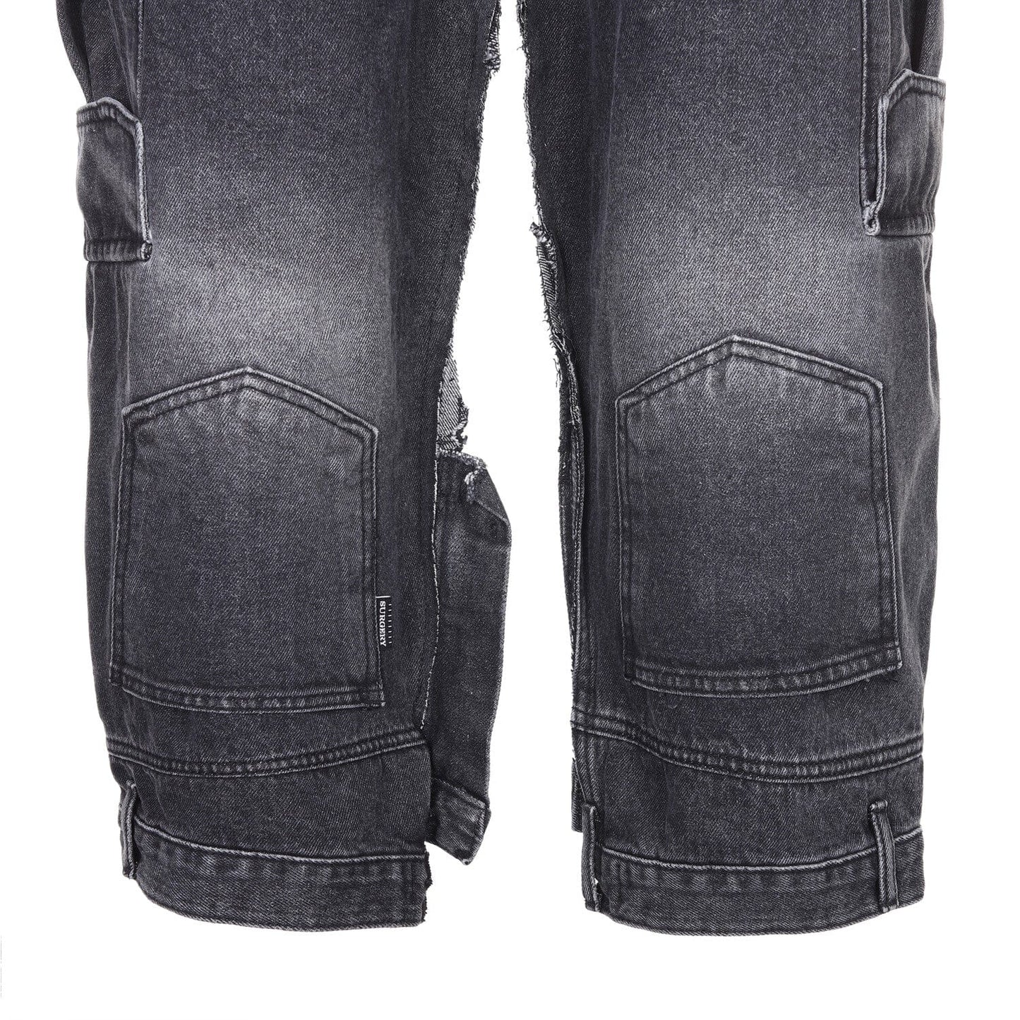 surgery cargo double jeans 'black denim'-Surgery-APOC STORE