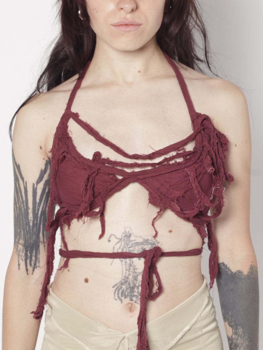 Siren Bralet I I Burned Red-MVUDSLYDE-APOC STORE