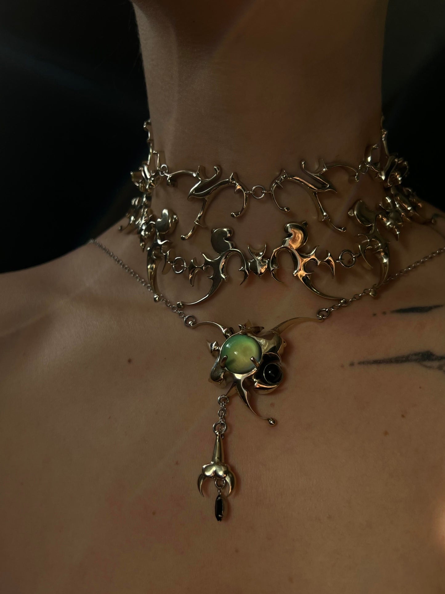 The Deep I Spiritual Necklace-This Shit Blinks-APOC STORE