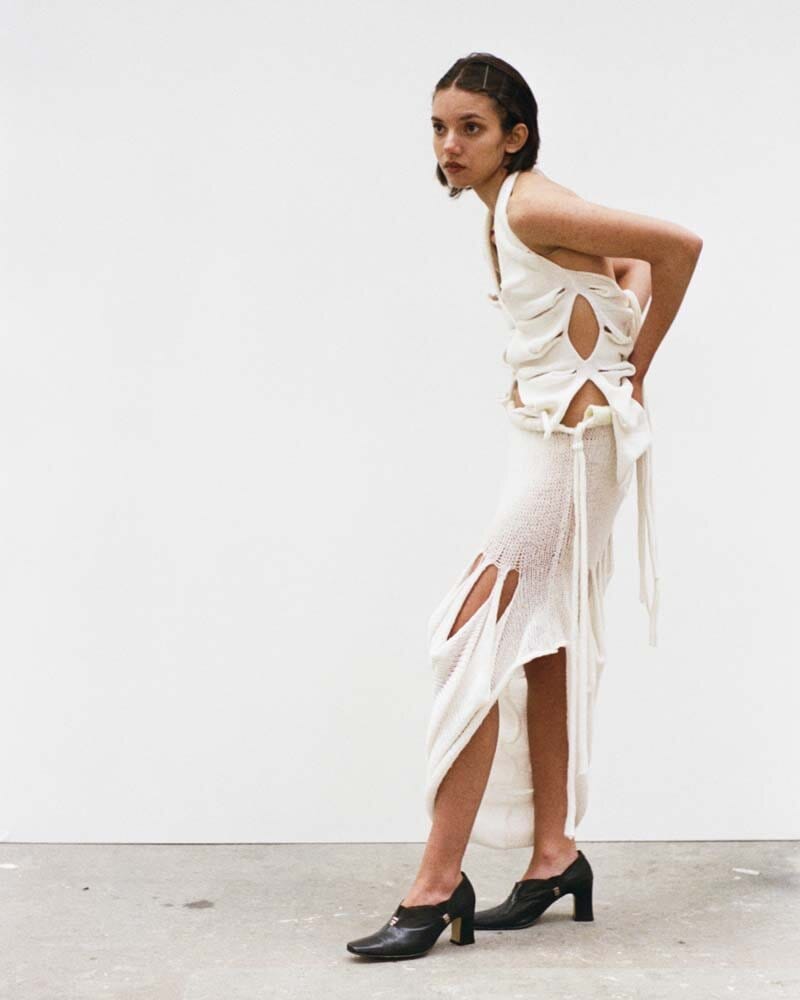 White Butterfly Top-Krystal Paniagua-APOC STORE