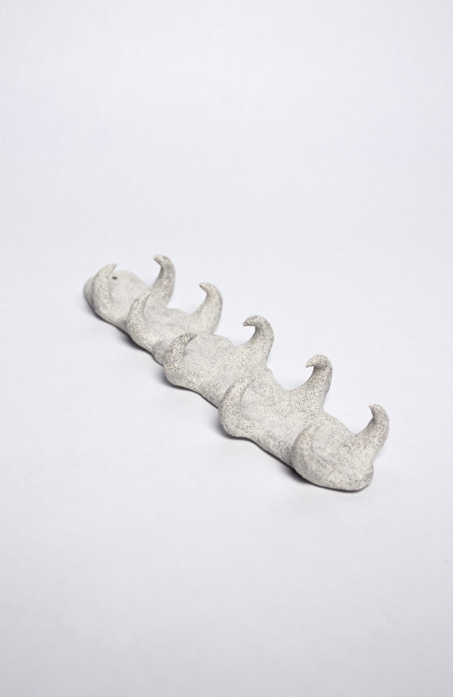 Grey incense holder-Cléo SJölander-APOC STORE