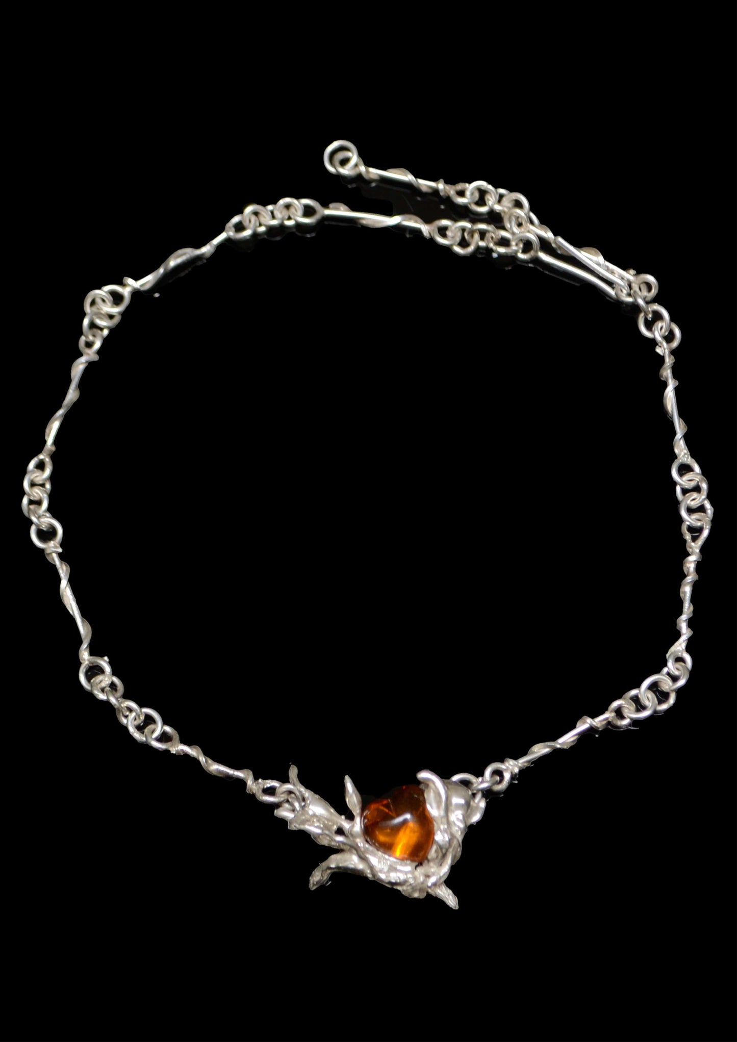 AMBER HEART NECKLACE-Colombe d’Humieres-APOC STORE