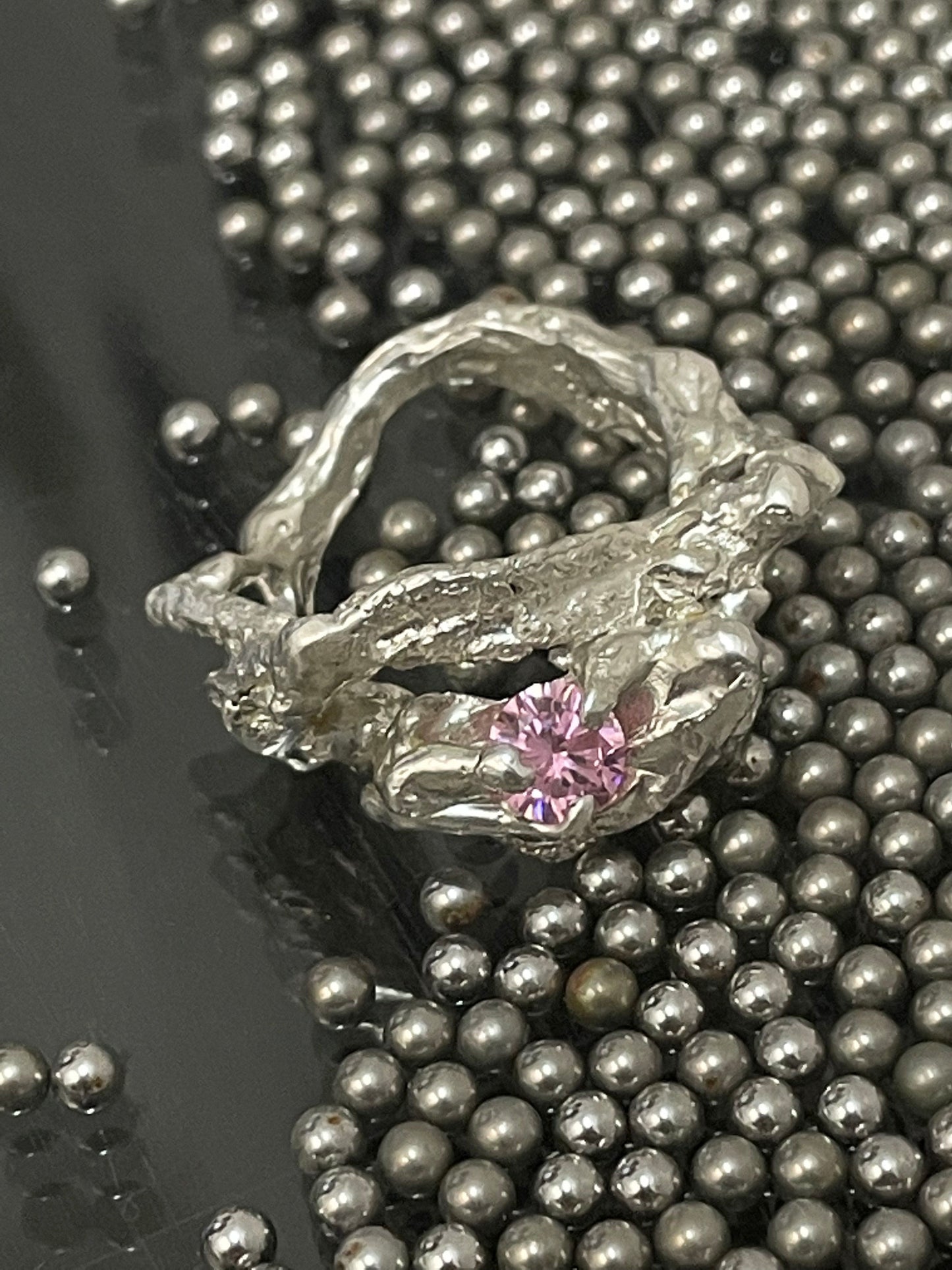 PINK FOUNTAIN RING-Colombe d’Humieres-APOC STORE