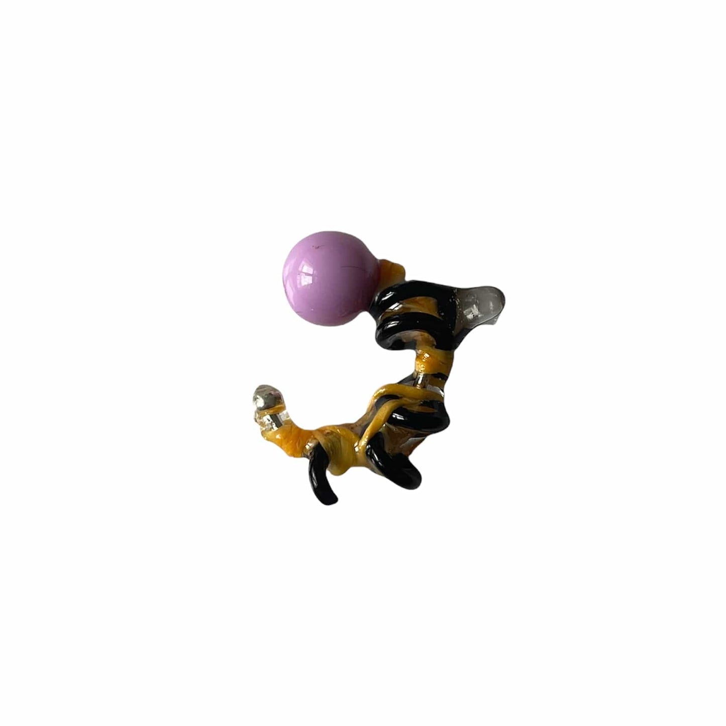 Small Resin Earcuff Yellow Purple Black-Lueder x Kkrreeiiss-APOC STORE