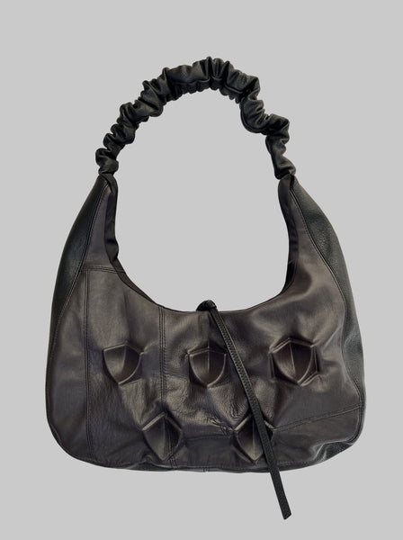 Nensi Avetisian Black/ Eggplant Large Bag with Structure – APOC