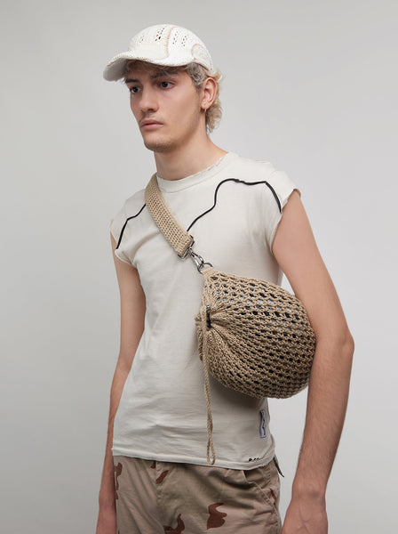 BOTTEGA VENETA, Tan Men's Cross-body Bags