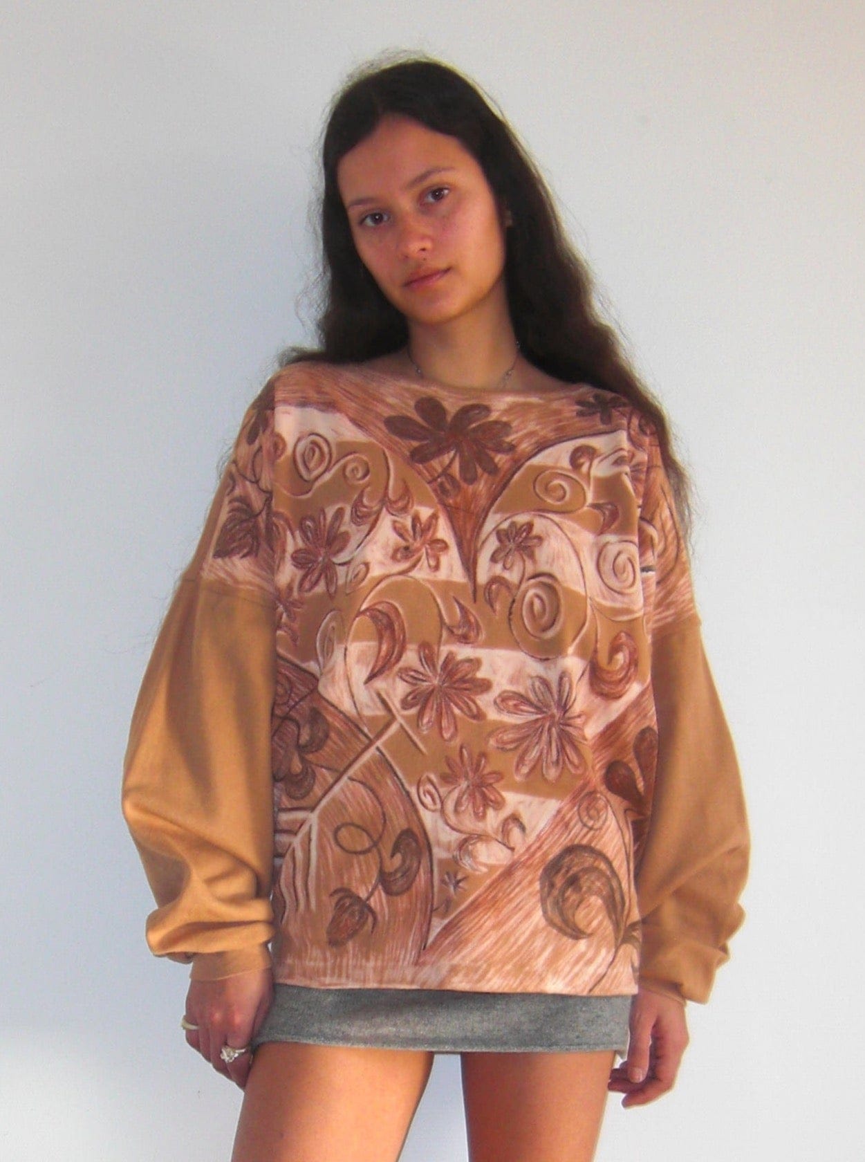 Orange Heart Tee-Anna Castellano-APOC STORE