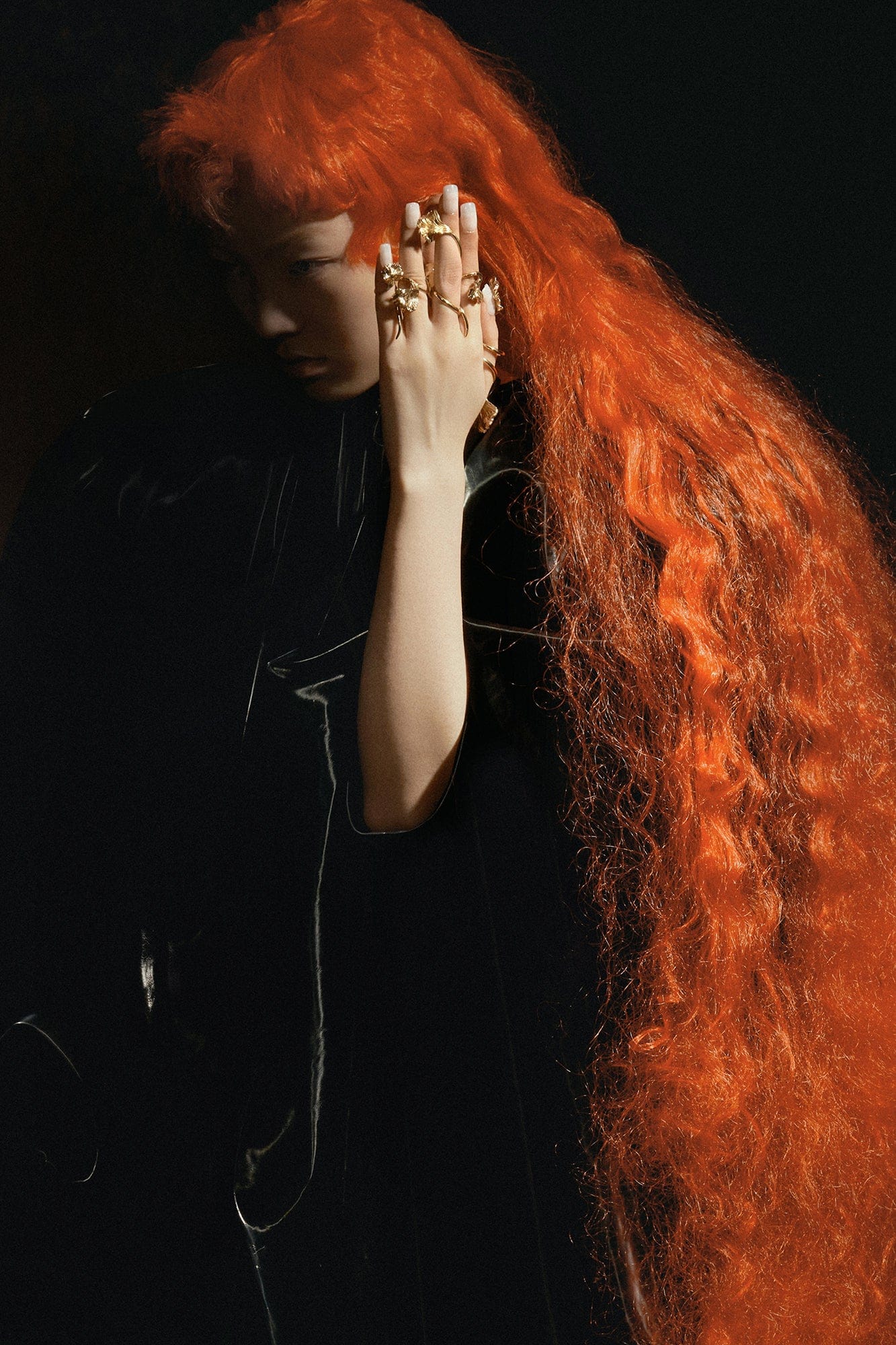 Brass Betta Fish Ring II-Ancient Future-APOC STORE