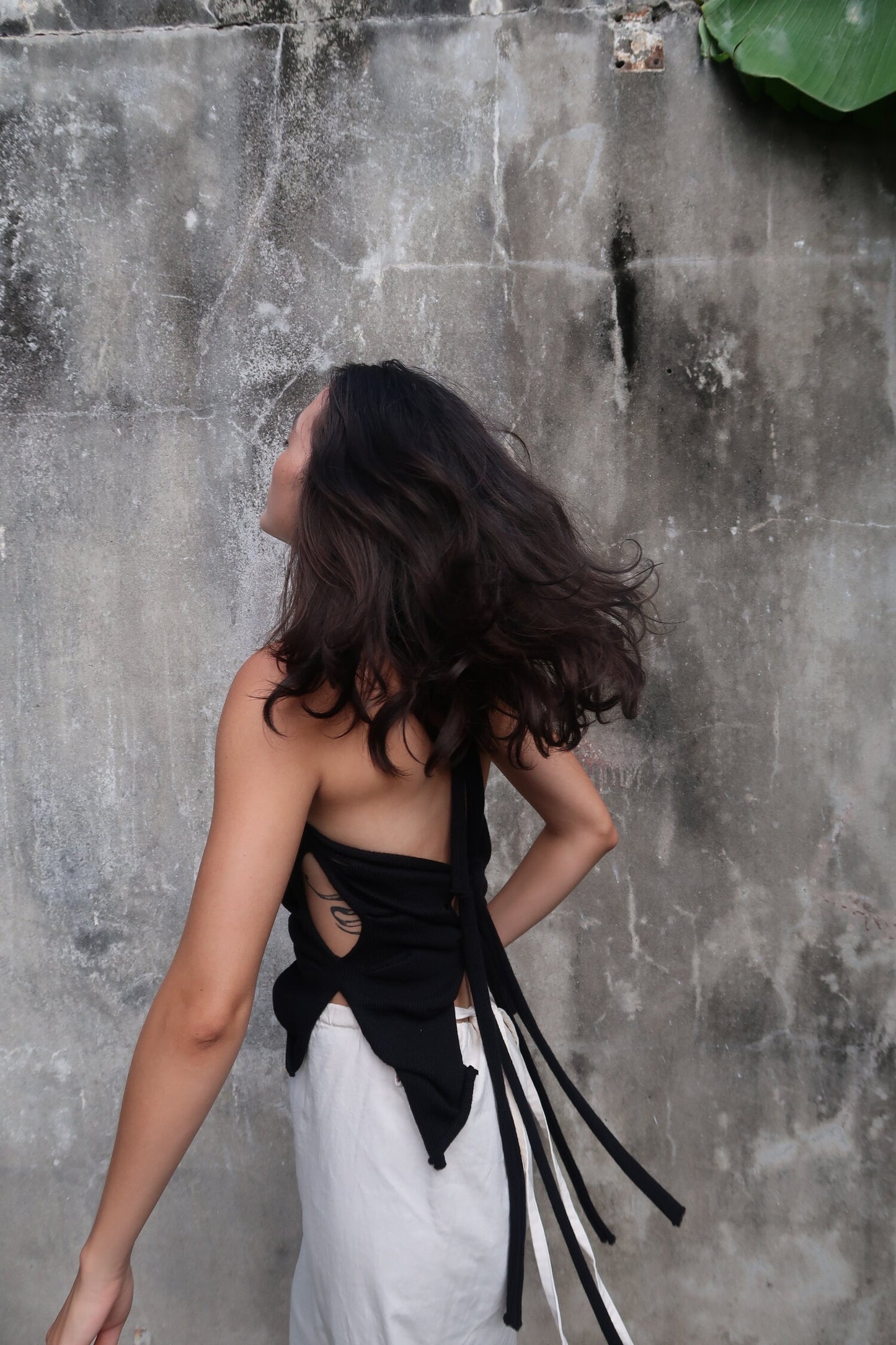 Black Butterfly Top-Krystal Paniagua-APOC STORE