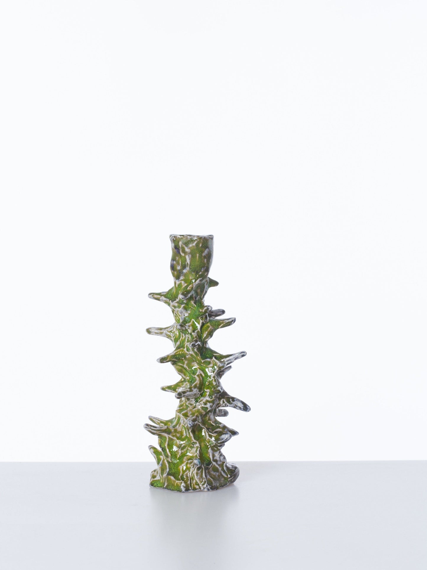 Spike Candleholder Green-Alex Zeta-APOC STORE