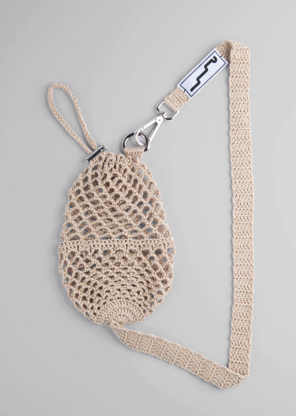 【と】SSU crossbody bag SSU Mesh Crossbody Bag Tan – APOC STORE