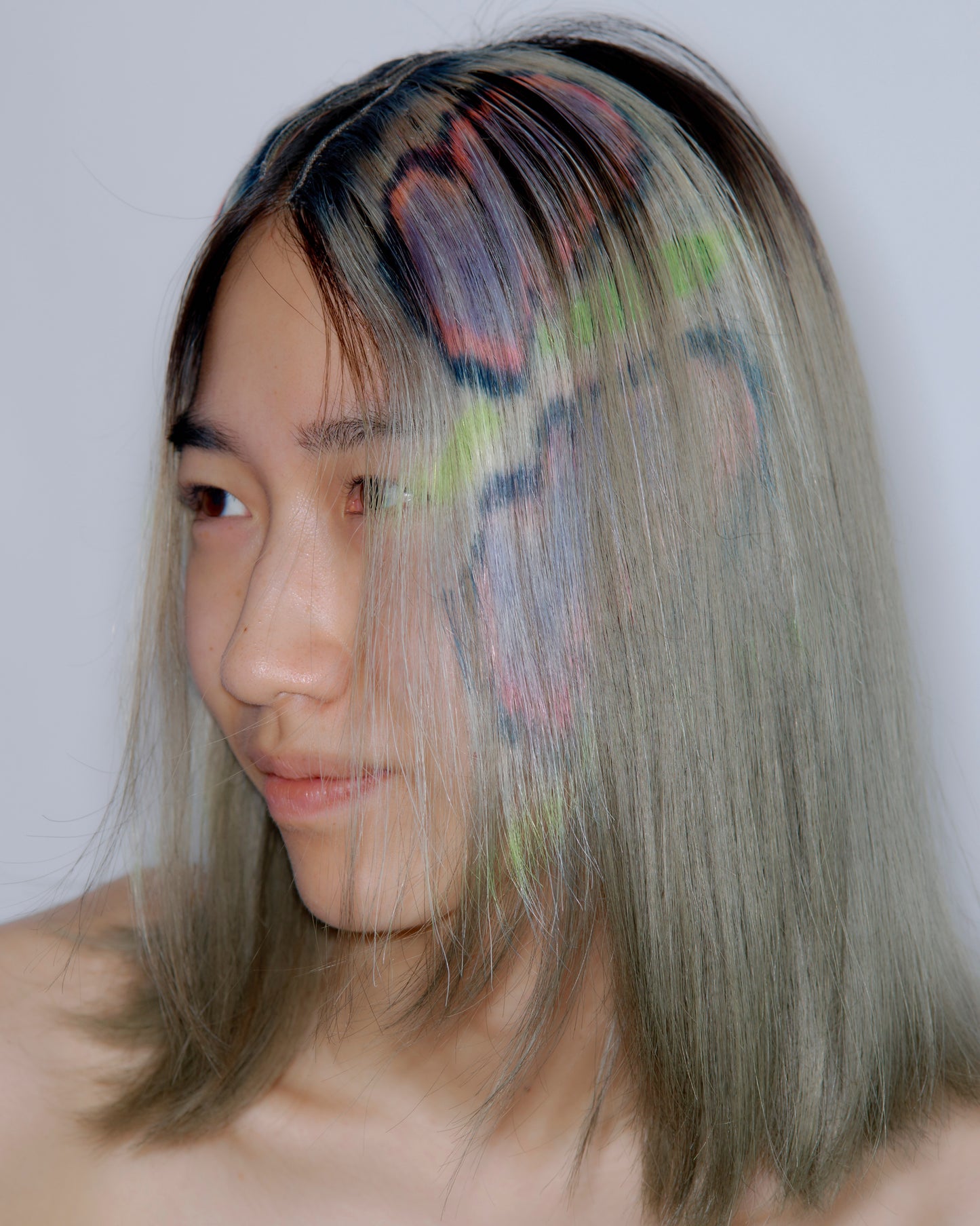 Short Heart Extensions Purple Pink-Tomihiro Kono-APOC STORE