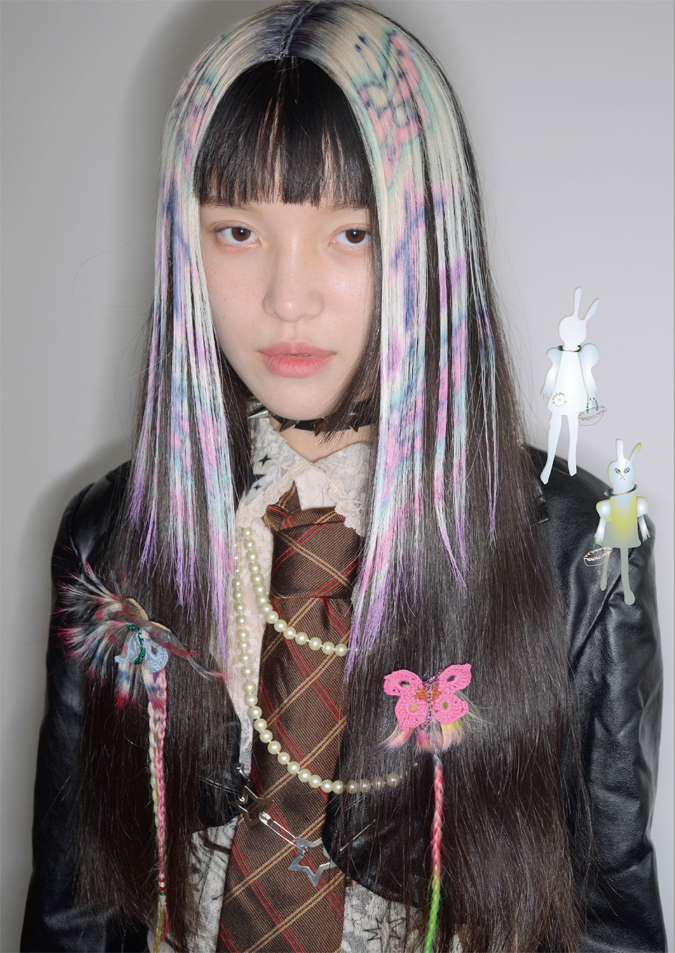 Fancy Pink Butterfly + Cross-Tomihiro Kono-APOC STORE