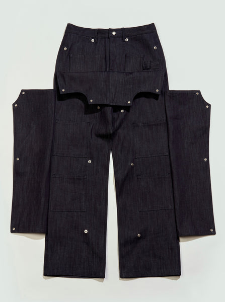 Denim Hidden Pocket Work Pants – APOC STORE